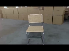 Cadeiras de Rattan de Meio Século Cadeiras de Rattan de Cane