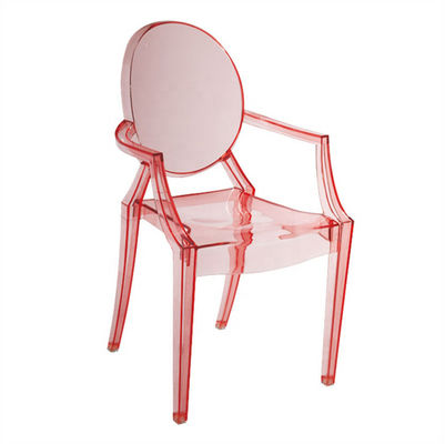 comprar Policarbonato cadeira de colo de crianças rosa cadeira de plástico com braço Fabricação em linha