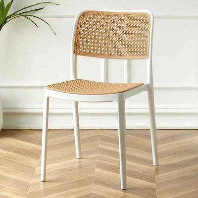 comprar Polípropileno com buraco de volta Cadeiras de jantar Restaurante Cadeiras de jantar modernas Plástico Fabricação em linha