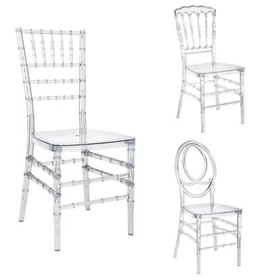 comprar Cadeira de Fênix de Resina Transparente Cadeira de Casamento de Hotel de Plástico Luminoso Acrílico Fabricação em linha
