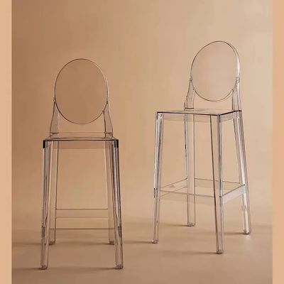 comprar Tabuleiros de bar transparentes de acrílico transparente Tabuleiros de bar de plástico empilháveis com costas Fabricação em linha
