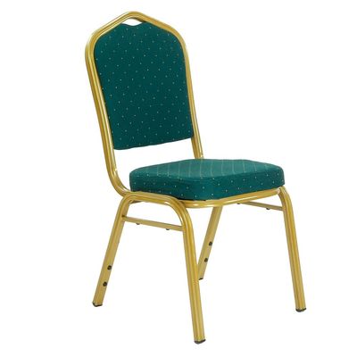 comprar Sala de reuniões Comércio Metal Alumínio Quadro Veludo Banquete Cadeiras Com almofada de esponja Fabricação em linha