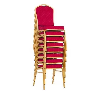 comprar Cadeira de Reunião Moderna em Ferro Design Empilhável Assento em Tecido Fabricação em linha