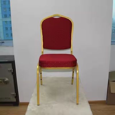 comprar Cadeiras de Banquete para Hotel em Tecido com Cores Opcionais e Espessura de Aço de 0,6-1,2mm Fabricação em linha