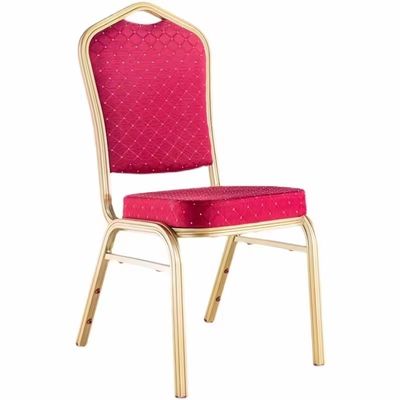 comprar Metal empilhável Alumínio Aluguer Ouro Metal Ferro Aço Hotel Banquete Cadeiras de Eventos de Casamento Para Banquetes Fabricação em linha