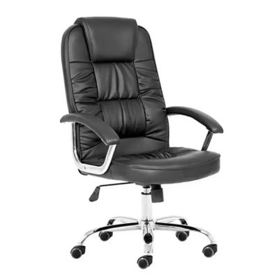 Cadeira executiva ergonômica de costas altas Cadeira de escritório executiva ergonômica de couro