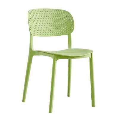 Casa Simples Fácil Banquinho Dorso Mesa Negociação Cadeira de plástico nórdica Cadeira de jantar para rede Red Cadeira de mesa de restaurante Ins