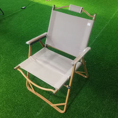 Cadeira Kermit para Exterior Leve e Resistente: Tubo Quadrado, Dobrável para Camping e Uso ao Ar Livre