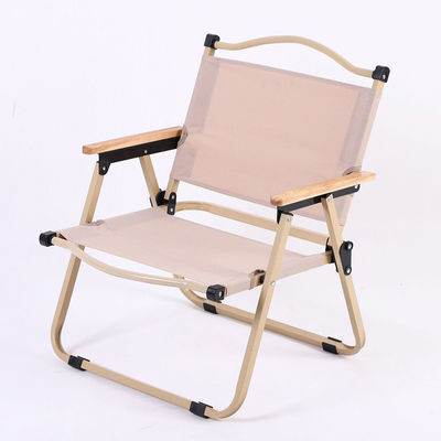 Cadeira Kermit por atacado, cadeira dobrável para exterior, cadeira de acampamento, tubo quadrado, assento de lazer arrojado, cadeira de acampamento portátil